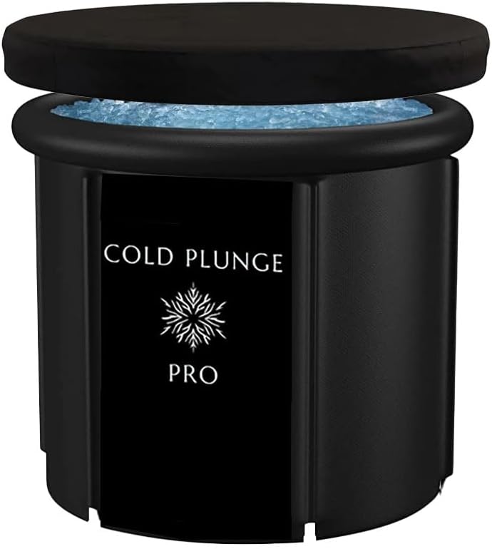 Cold Plunge Pro Ice Bath Tub for Athletes with Cover: Cold Plunge Tub for Recovery, (XL Size) Multiple Layered, Portable Ice Bath Tub Adult/Plunge Pool USA Owned