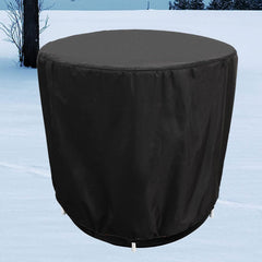 Ice Bath Tub Cover 420D Heavy Duty Waterproof Round Portable Ice Bath Tub Cover Cold Plunge Tub Cover for Outdoor Portable Ice Bath Barrel Plunge Pool 32" L x 32" W x 28" H