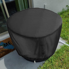 Ice Bath Tub Cover 420D Heavy Duty Waterproof Round Portable Ice Bath Tub Cover Cold Plunge Tub Cover for Outdoor Portable Ice Bath Barrel Plunge Pool 32" L x 32" W x 28" H