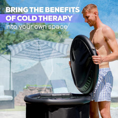 Arctic Fox Portable Plunge – Ice Bath, Portable Bathtub, Cold Plunge Tub Outdoor, Ice Bathtub for Athletes, Inflatable Tub, Cold Plunge Bath, Cold Tub, Portable Bathtub for Adults, Ice Tub