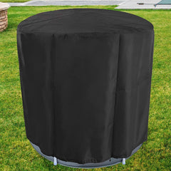 Ice Bath Tub Cover 420D Heavy Duty Waterproof Round Portable Ice Bath Tub Cover Cold Plunge Tub Cover for Outdoor Portable Ice Bath Barrel Plunge Pool 32" L x 32" W x 28" H