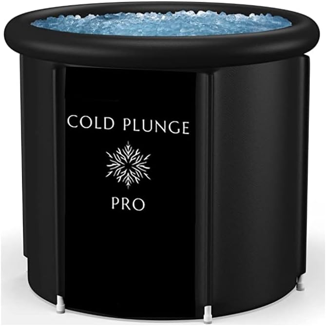 Cold Plunge Pro Ice Bath Tub for Athletes with Cover: Cold Plunge Tub for Recovery, (XL Size) Multiple Layered, Portable Ice Bath Tub Adult/Plunge Pool USA Owned