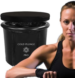 Cold Plunge Pro Ice Bath Tub for Athletes with Cover: Cold Plunge Tub for Recovery, (XL Size) Multiple Layered, Portable Ice Bath Tub Adult/Plunge Pool USA Owned