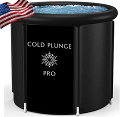 Cold Plunge Pro Ice Bath Tub for Athletes with Cover: Cold Plunge Tub for Recovery, (XL Size) Multiple Layered, Portable Ice Bath Tub Adult/Plunge Pool USA Owned