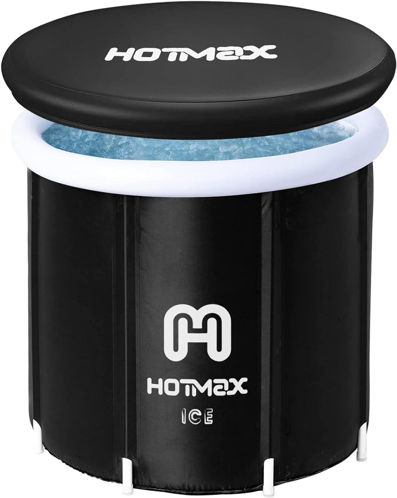 HotMax Upgrade Portable Bathtub Kit, Foldable Soaking Bathing Hot Tub for