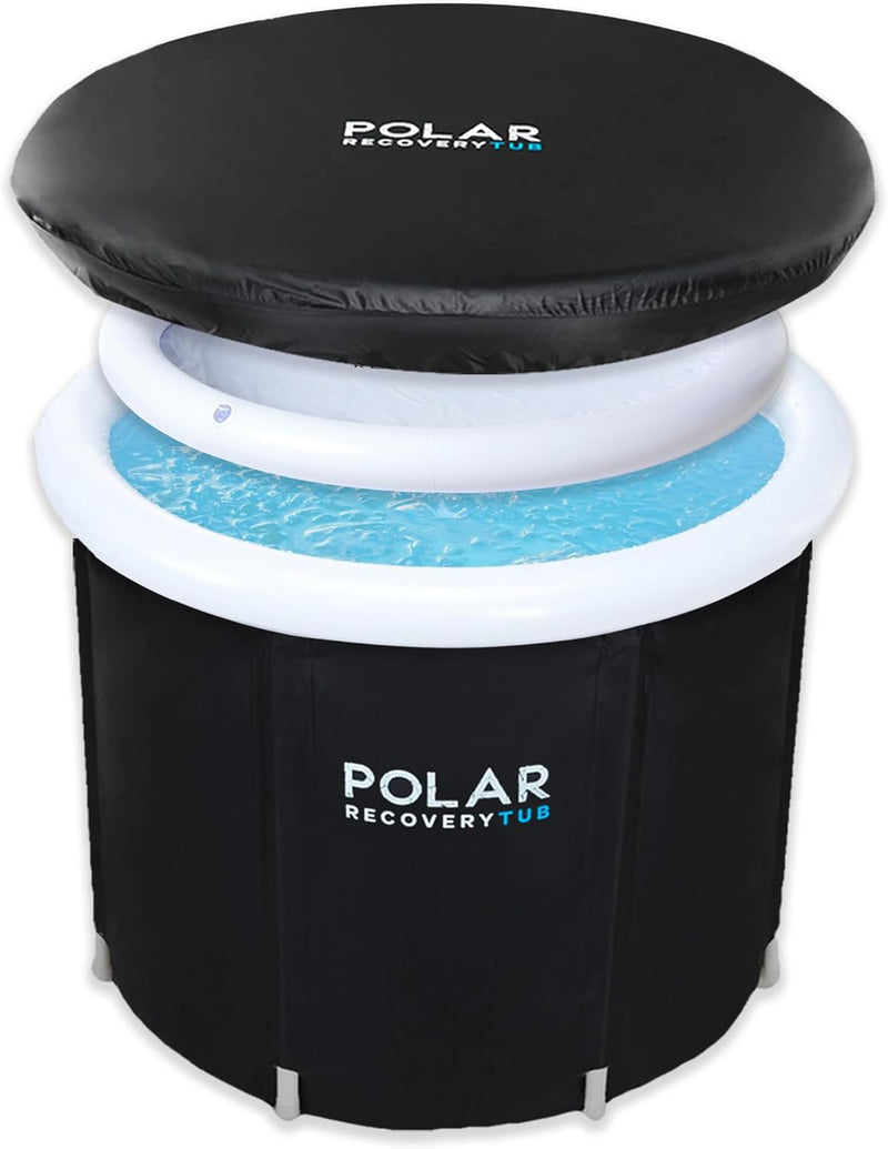 Polar Recovery Tub/Portable Ice Bath for Cold Water Therapy Training/Cold Plunge tub for Athletes - Adult Spa for Ice Baths and Soaking