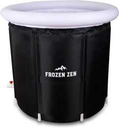 Frozen Zen Ice Bath Tub For Athletes with Lid, Portable Ice Bath for Adults, Outdoor Cold Plunge Tub, Large Inflatable Ice Bath, Cold Water Therapy Training