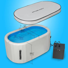 Inflatable Ice Bathtub With Chiller