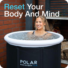 Polar Recovery Tub/Portable Ice Bath for Cold Water Therapy Training/Cold Plunge tub for Athletes - Adult Spa for Ice Baths and Soaking